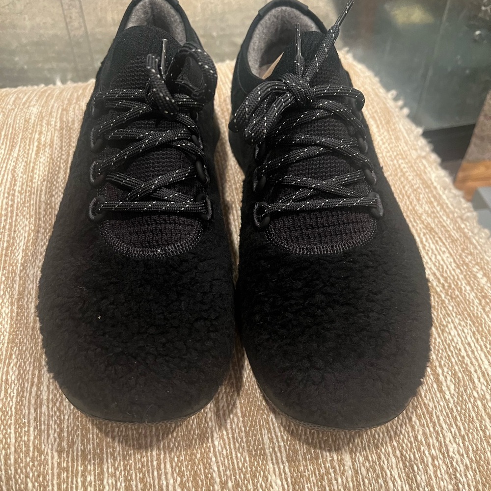 Allbirds Wool Dasher Fluff Men’s Sneakers Black Size 11 NWT With Box